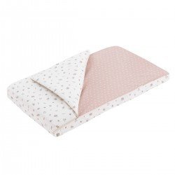 SACCA PIUMONE CULLA I/V CALMA ROSA 49.5x83.5x2 CM