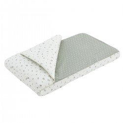 NEST FITTED SMALL BED W/S CALMA GREEN 49.5x83.5x2 CM