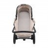 FODERA PER NAVICELLA ZIP REV. VICKY BEIGE 35x75x35 CM