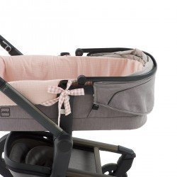 REV.INNER COVER CARRYCOT ZIP VICKY PINK 35x75x35 CM