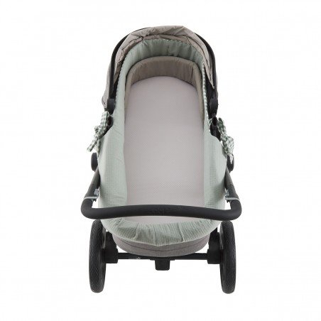 FODERA PER NAVICELLA ZIP REV. VICKY VERDE 35x75x35 CM