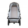 GARNITURA CAPAZO REVERSIBLE VICKY AZUL 35x75x35 CM