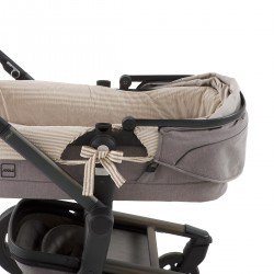 GARNITURA CAPAZO REVERSIBLE DERBY BEIGE 35x75x35 CM