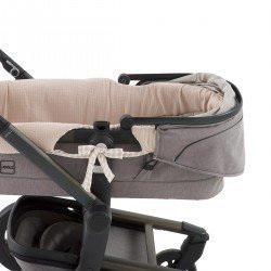 HOUSSE POUR NACELLE REVERS. VICKY BEIGE 35x75x35 CM