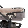 GARNITURA CAPAZO REVERSIBLE VICKY BEIGE 35x75x35 CM