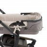 GARNITURA CAPAZO REVERSIBLE VICKY BEIGE 35x75x35 CM