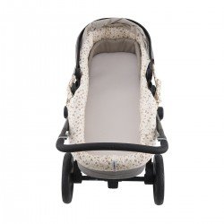 REVERS.INNER COVER CARRYCOT NATURALE BROWN 35x75x35 CM
