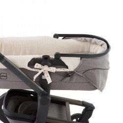REVERS.INNER COVER CARRYCOT NATURALE BROWN 35x75x35 CM