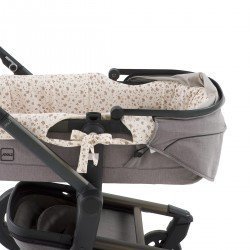 REVERS.INNER COVER CARRYCOT NATURALE BROWN 35x75x35 CM