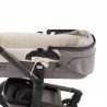 REVERS.INNER COVER CARRYCOT NATURALE PINK 35x75x35 CM