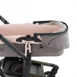 GARNITURA CAPAZO REVERSIBLE VICKY ROSA 35x75x35 CM