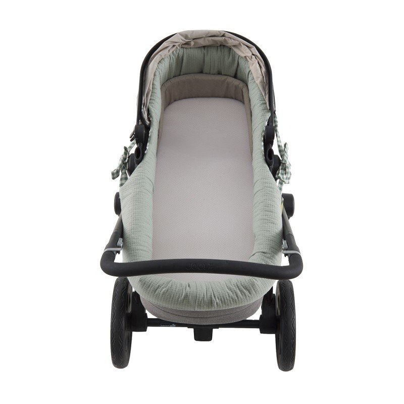 REVERS.INNER COVER CARRYCOT VICKY GREEN 35x75x35 CM