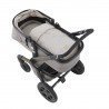 SACO CAPAZO + COLCHONETA DERBY GRIS 35x80x6 CM