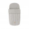 SACO CAPAZO + COLCHONETA DERBY GRIS 35x80x6 CM