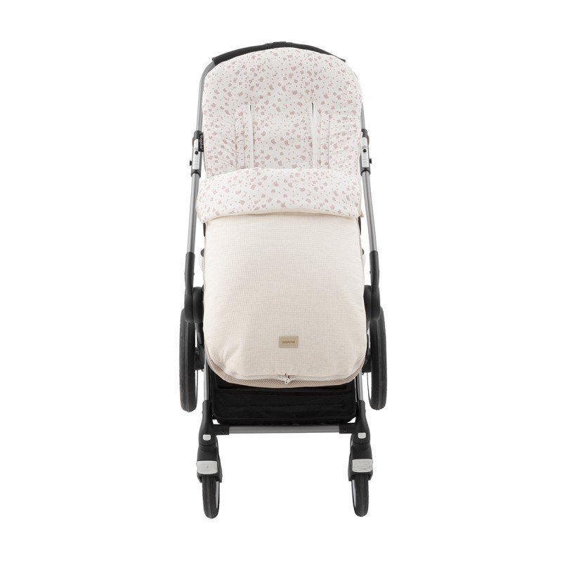UNIV.FOOTMUFF STROLLER TOKYO NATURALE PINK 43x92x5 CM