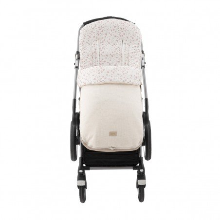 UNIV.FOOTMUFF STROLLER TOKYO NATURALE PINK 43x92x5 CM