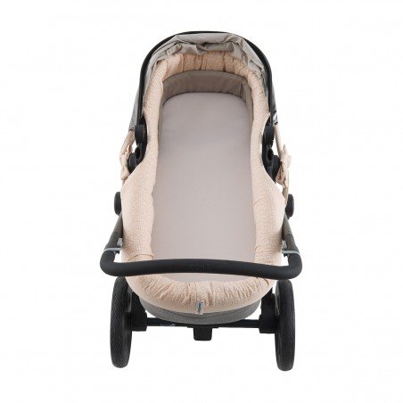 GARNITURA CAPAZO REVERSIBLE RUSTIC BEIGE 35x75x35 CM