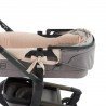 GARNITURA CAPAZO REVERSIBLE RUSTIC BEIGE 35x75x35 CM