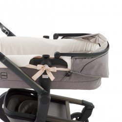 GARNITURA CAPAZO REVERSIBLE RUSTIC BEIGE 35x75x35 CM