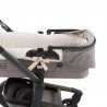 GARNITURA CAPAZO REVERSIBLE RUSTIC BEIGE 35x75x35 CM