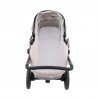 GARNITURA CAPAZO REVERSIBLE RUSTIC ROSA 35x75x35 CM
