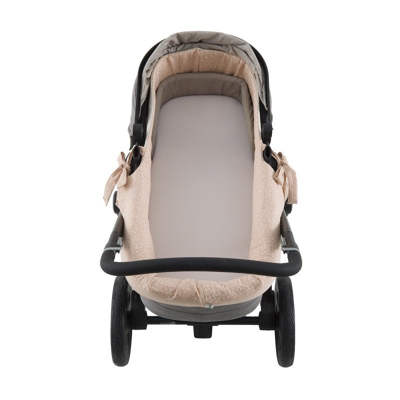 GARNITURA CAPAZO CREMALL.REV. RUSTIC BEIGE 35x75x35 CM
