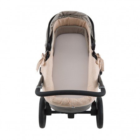 GARNITURA CAPAZO CREMALL.REV. RUSTIC BEIGE 35x75x35 CM