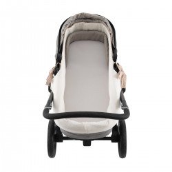 FODERA PER NAVICELLA ZIP REV. RUSTIC BEIGE 35x75x35 CM