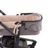 GARNITURA CAPAZO CREMALL.REV. RUSTIC BEIGE 35x75x35 CM
