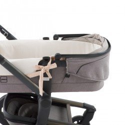 HOUSSE POUR NACELLE ZIP REV. RUSTIC BEIGE 35x75x35 CM