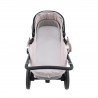 GARNITURA CAPAZO CREMALL.REV. RUSTIC ROSA 35x75x35 CM