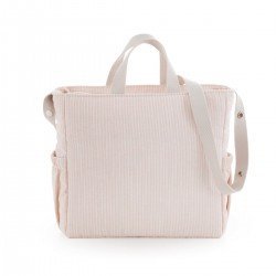BOLSO MATERNAL PACK CLOE ROSA 16x43x37 CM