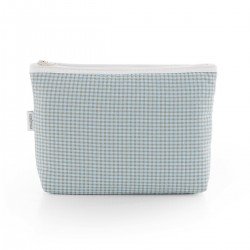 BORSA BAGNO TAYLOR AZZURRO 6x28x20 CM