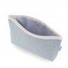 BORSA BAGNO TAYLOR AZZURRO 6x28x20 CM