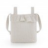 MATERNITY BAG BOHEM SIRA BEIGE 11.5x35x36 CM