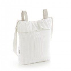 BOLSO MATERNAL BOHEM REGENT CREMA 11.5x35x36 CM