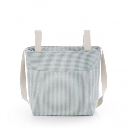 BOLSO TALEGA TAYLOR AZUL 12x40x35 CM