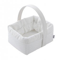 CESTINA IMBOTTITA 22.5x29x29 CM UNIC CRUDO