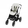 UNIV.STROLLER CUSHI.PRAM OVAL REGENT CREAM 43x88x1 CM