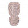 COLCHONETA SILLA PASEO OVAL U. TAYLOR ROSA 43x88x1 CM