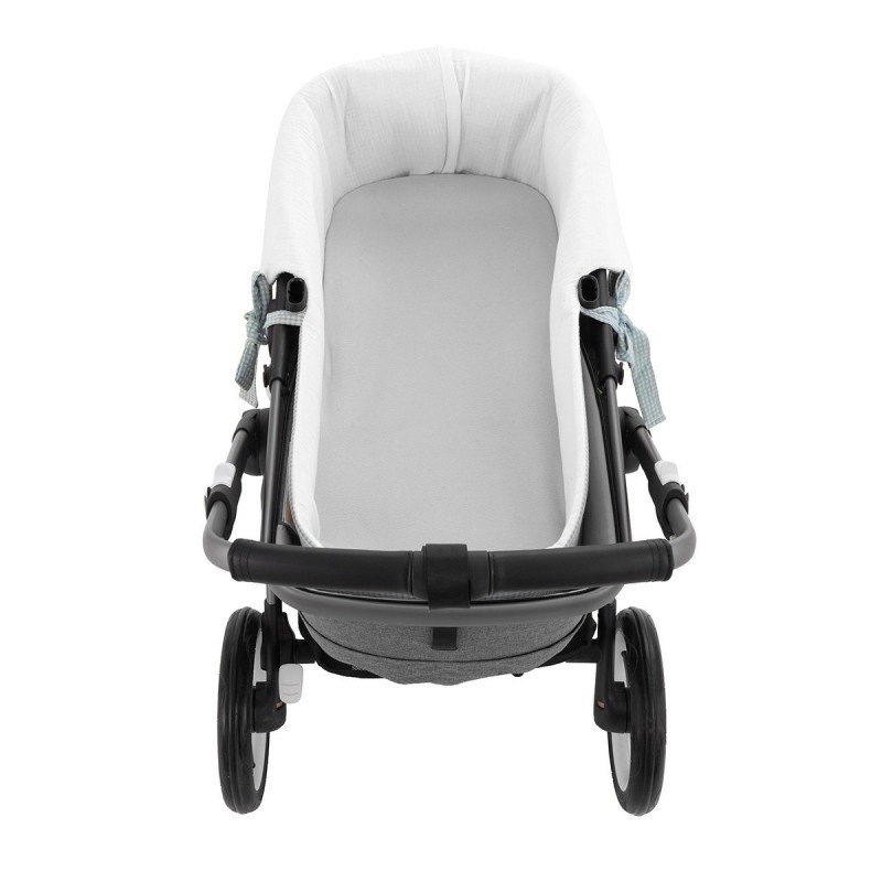 FODERA PER NAVICELLA ZIP REV. TAYLOR AZZURRO 35x75x35 CM