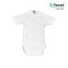 BODY SHORT SLEEVE CROSSED I. TENCEL WHITE