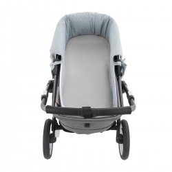 FODERA PER NAVICELLA ZIP REV. TAYLOR AZZURRO 35x75x35 CM