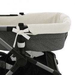 HOUSSE POUR NACELLE ZIP REV. REGENT CREMA 35x75x35 CM