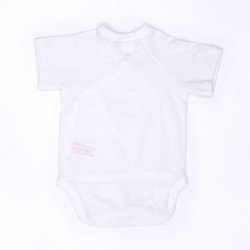 BODY SHORT SLEEVE CROSSED I. TENCEL WHITE