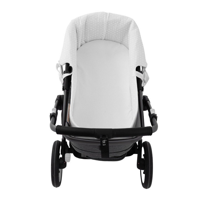 REV.INNER COVER CARRYCOT ZIP UNIC ECRU 35x75x35 CM