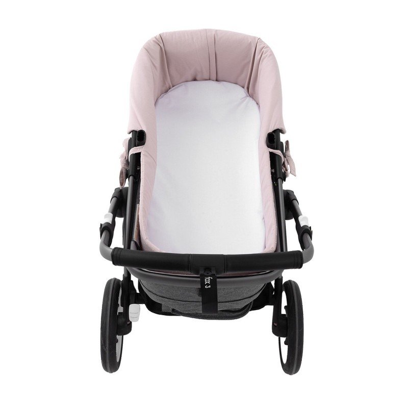 HOUSSE POUR NACELLE ZIP REV. UNIC ROSE 35x75x35 CM