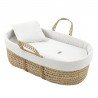 CESTONE PALMA FODERATO UNE REGENT CREMA 39x80x25 CM
