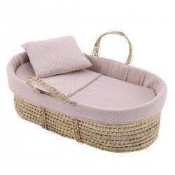 MOISES DE PALMA ACOLCHADO UNE UNIC ROSA 39x80x25 CM