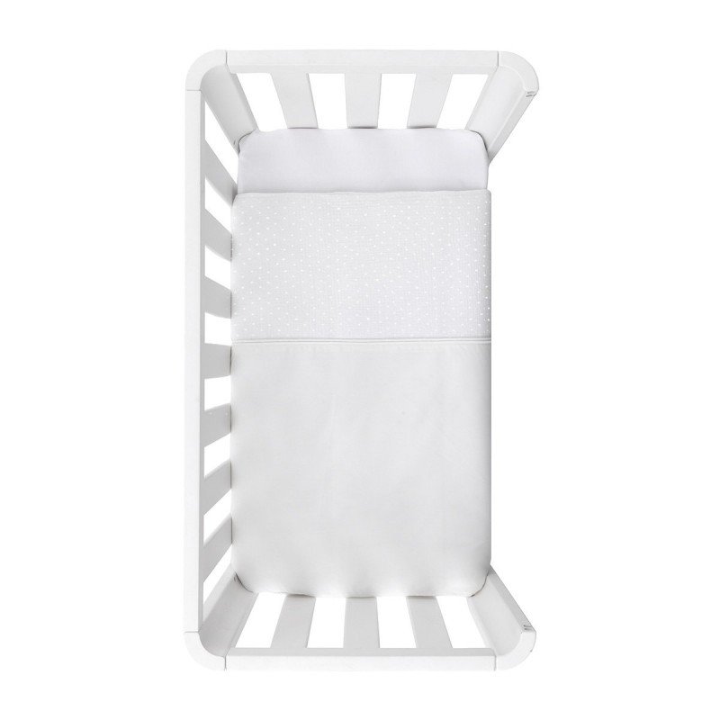 HOUSSE DE COUETTE PETIT LIT 70x77x1 CM UNIC ECRU